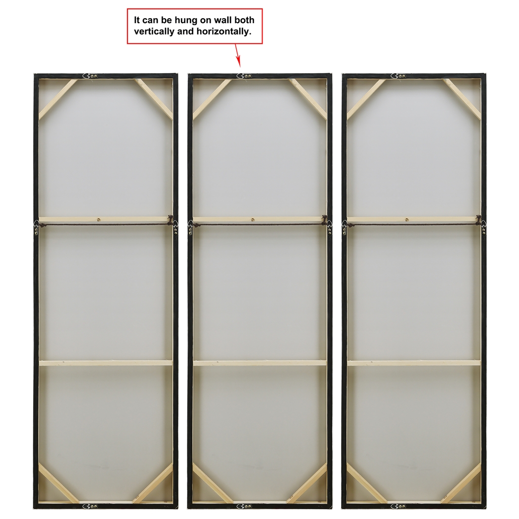 Dividing Thoughts Gray Artwork, Set of 3 - Thumbnail - Image 7