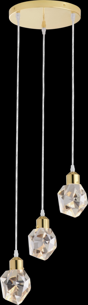 Divot Summit Brass Pendant - Thumbnail - Image 1