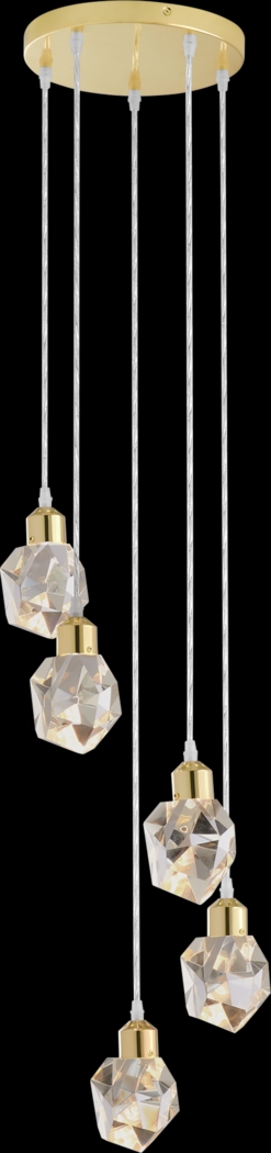 Divot Summit Gold Chandelier - Thumbnail - Image 1