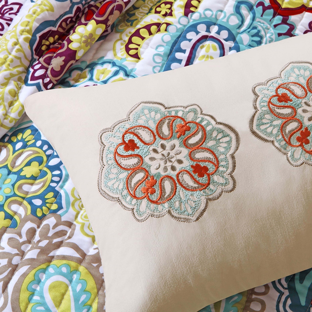 Dixa Multi King Quilt Set - Thumbnail - Image 7