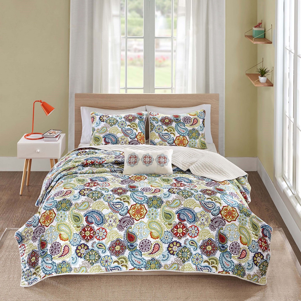 Dixa Multi Twin Quilt Set - Thumbnail - Image 2