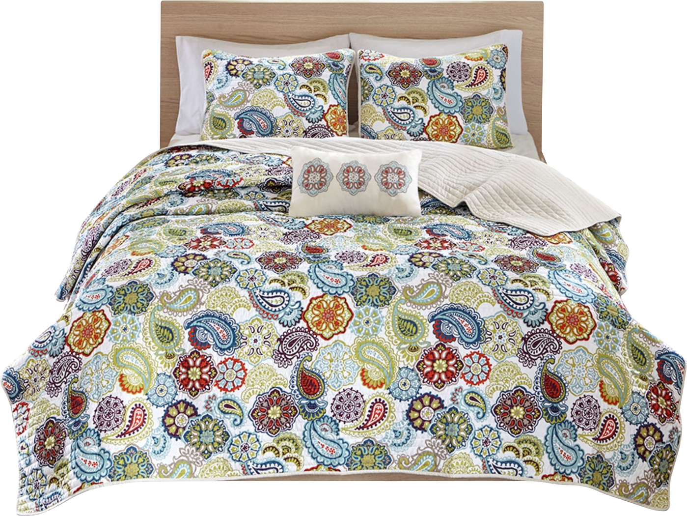 Dixa Multi Twin Quilt Set - Thumbnail - Image 1