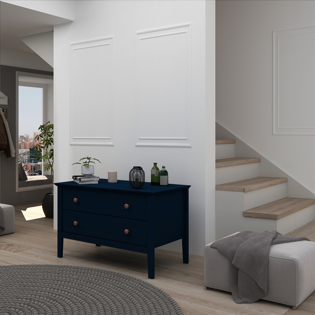 Dixy Midnight Blue Nightstand - Thumbnail - Image 2