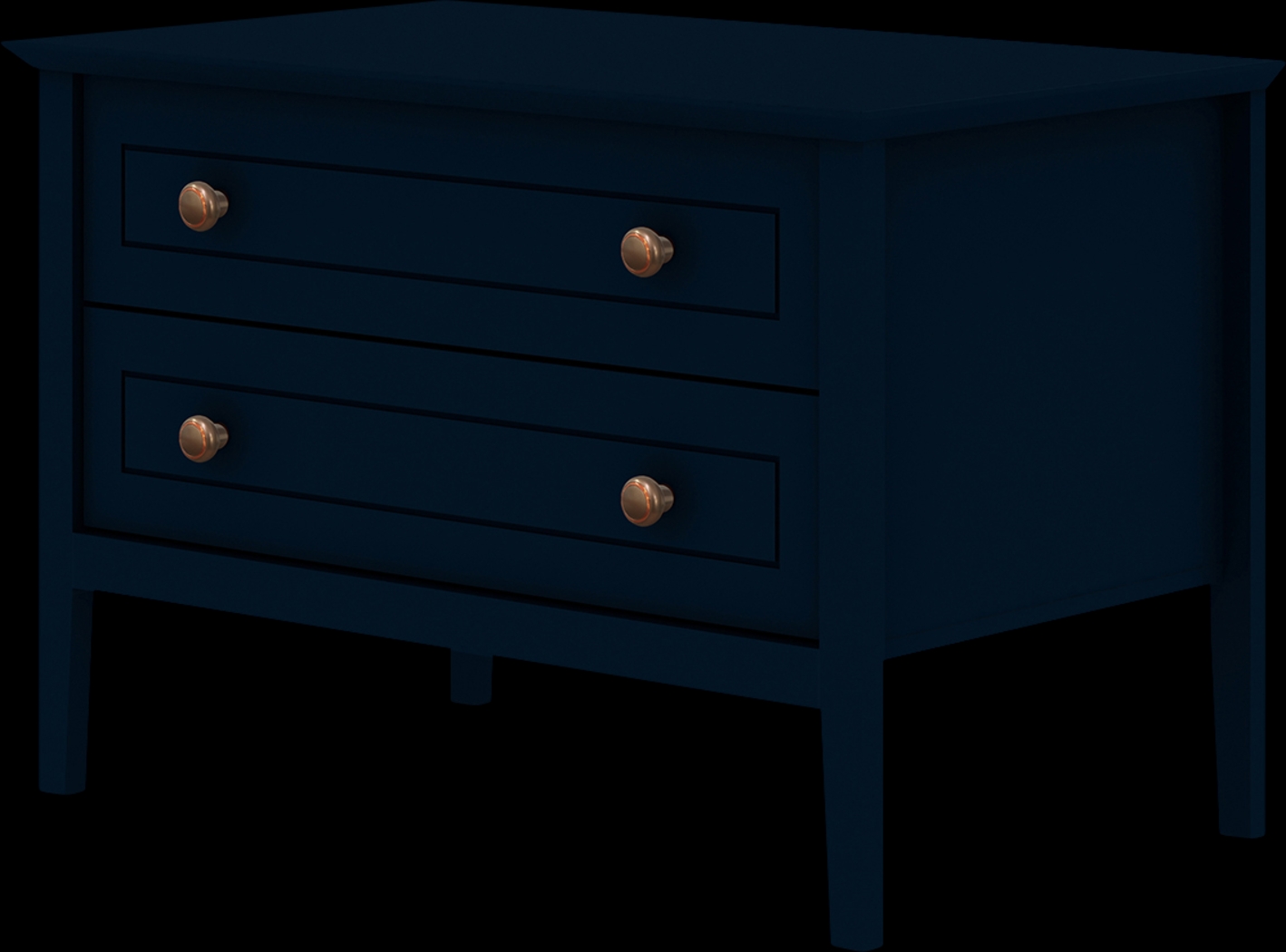 Dixy Midnight Blue Nightstand - Thumbnail - Image 4