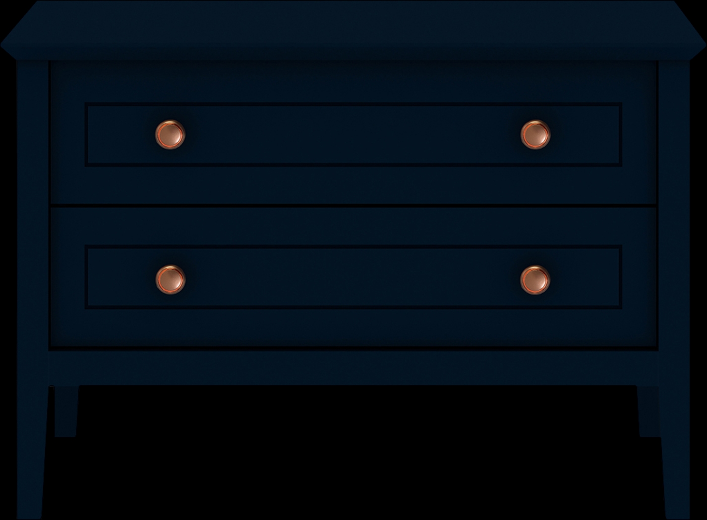 Dixy Midnight Blue Nightstand - Thumbnail - Image 1