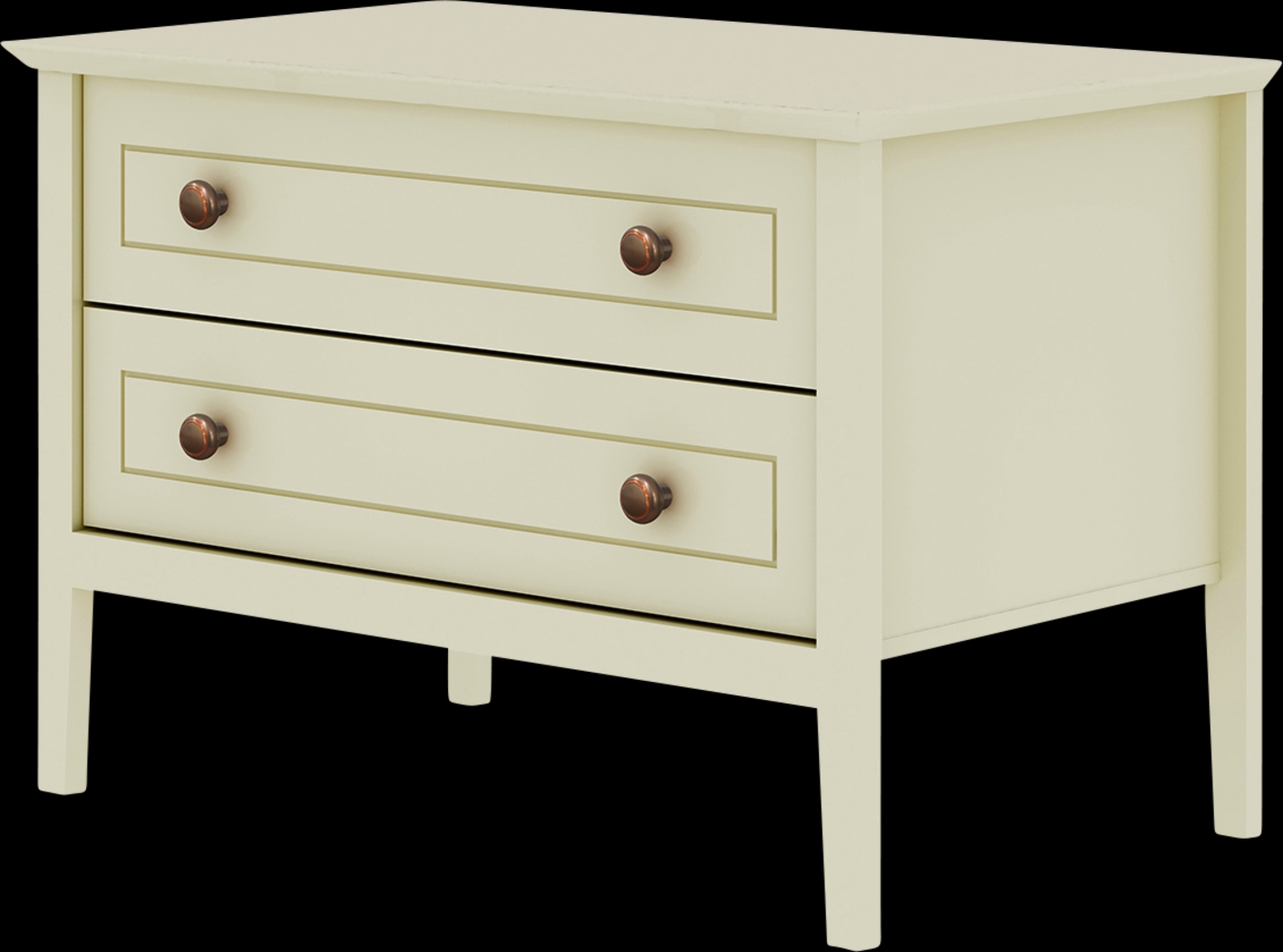 Dixy Off-White Nightstand - Thumbnail - Image 4