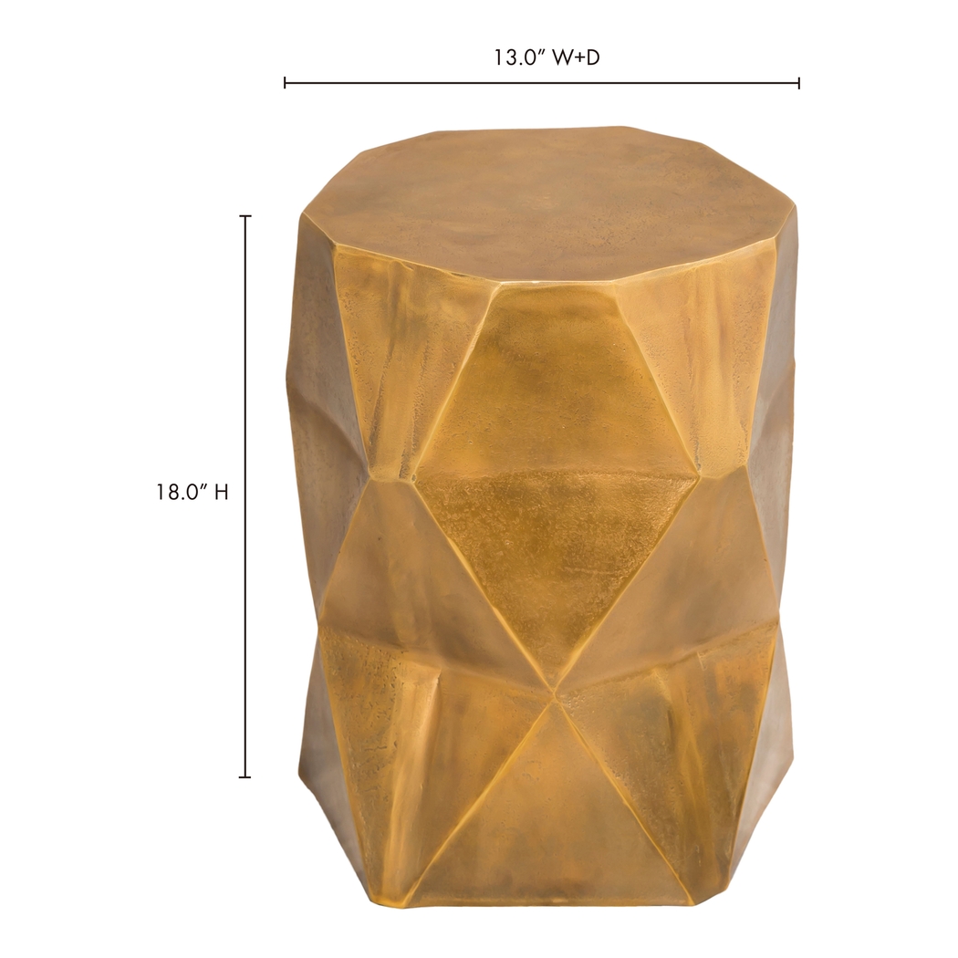 Diza Yellow Accent Table - Thumbnail - Image 5