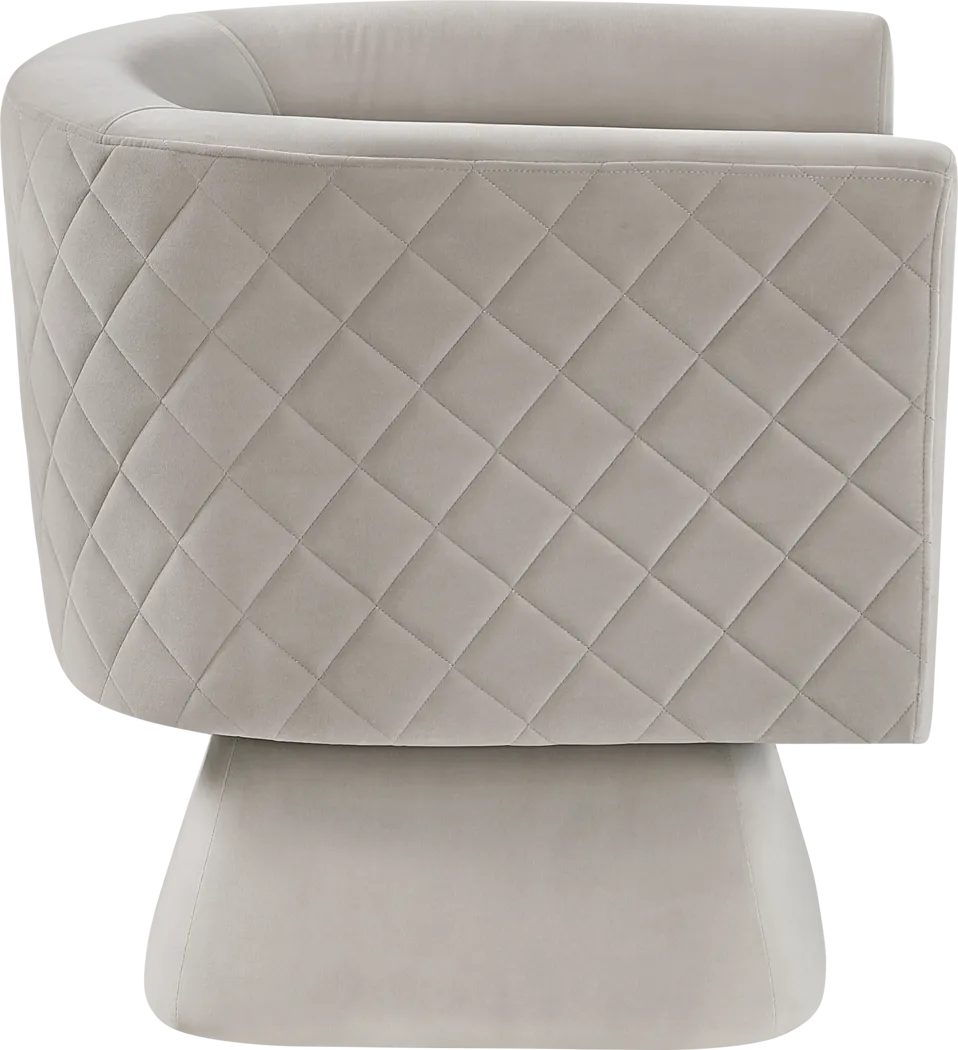 Dnise Beige Accent Chair - Thumbnail - Image 7