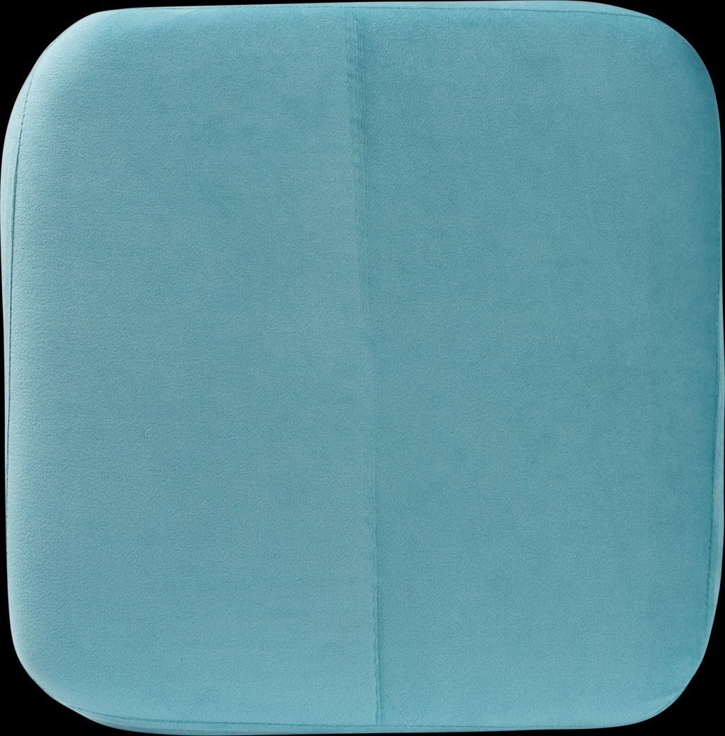Dobell Blue Ottoman - Thumbnail - Image 5
