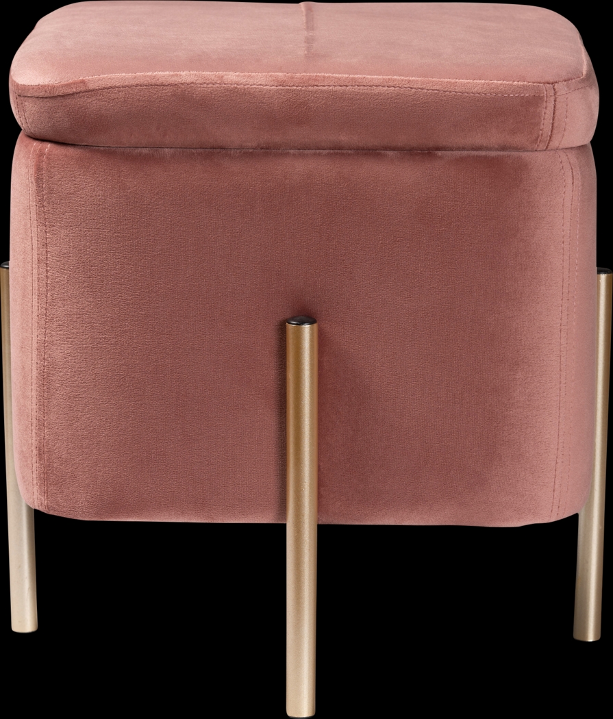 Dobell Pink Ottoman - Thumbnail - Image 3