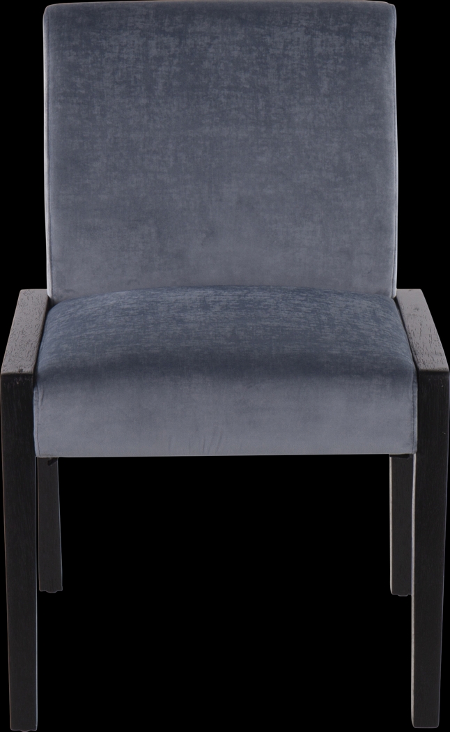 Dobester I Blue Side Chair, Set of 2 - Thumbnail - Image 4