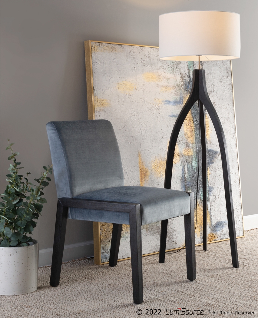 Dobester I Blue Side Chair, Set of 2 - Thumbnail - Image 7