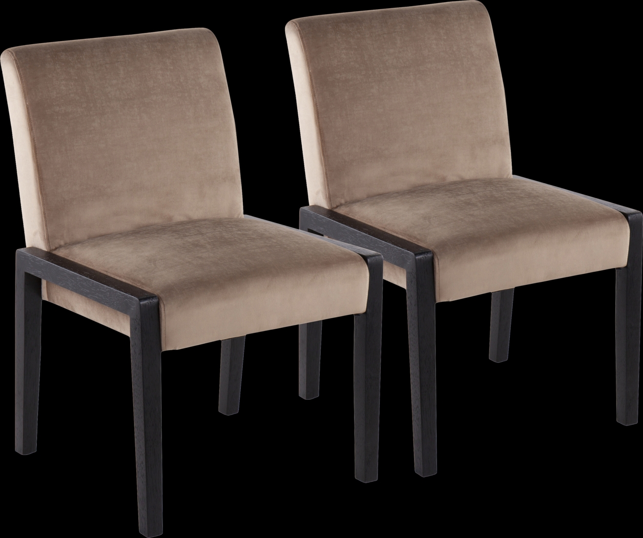 Dobester I Brown Side Chair, Set of 2 - Thumbnail - Image 1