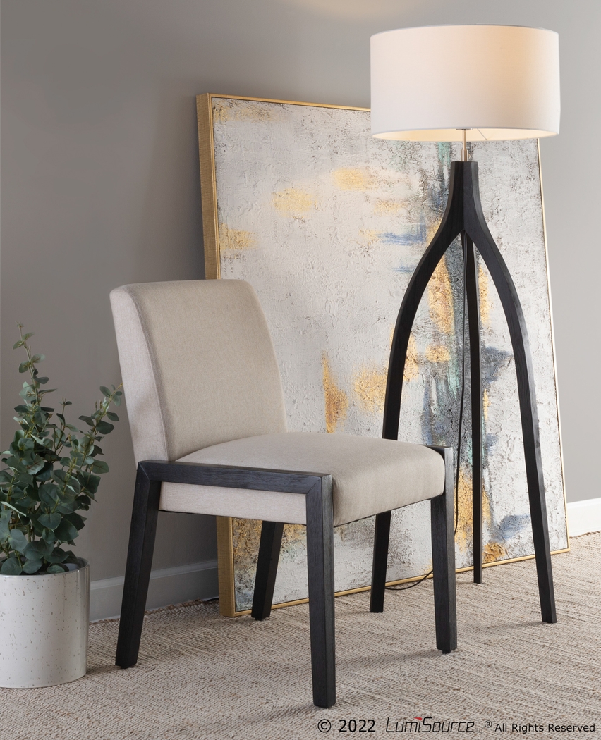 Dobester I Cream Side Chair, Set of 2 - Thumbnail - Image 8