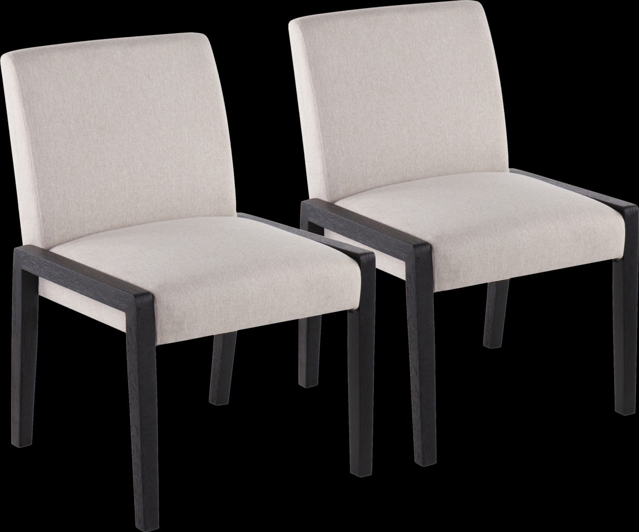 Dobester I Cream Side Chair, Set of 2 - Thumbnail - Image 1