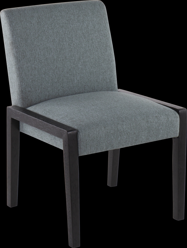 Dobester I Light Teal Side Chair, Set of 2 - Thumbnail - Image 2