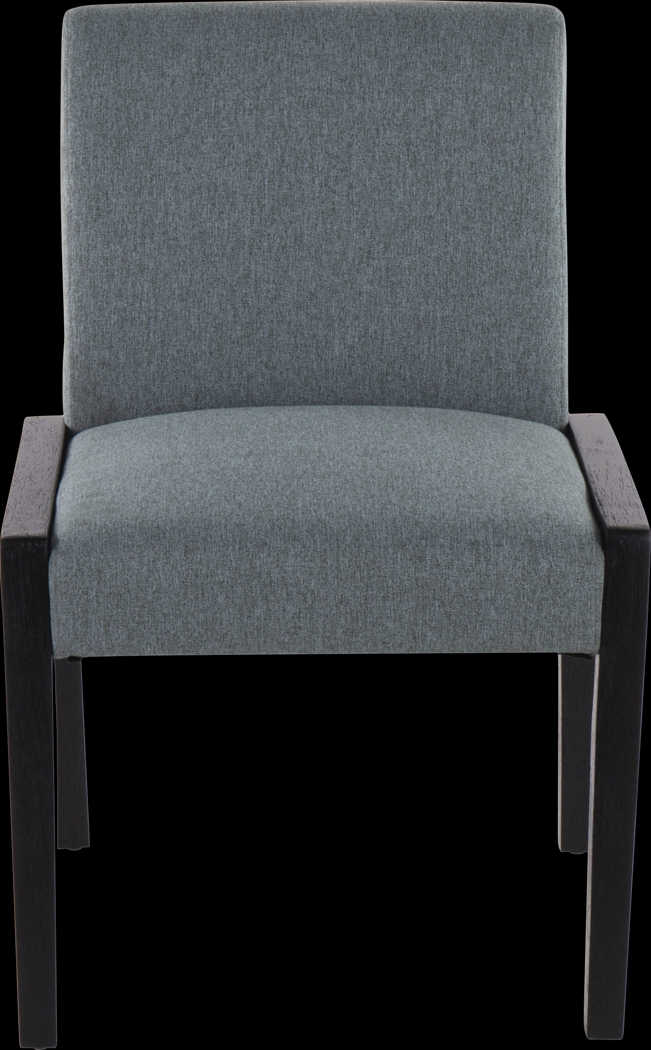 Dobester I Light Teal Side Chair, Set of 2 - Thumbnail - Image 4