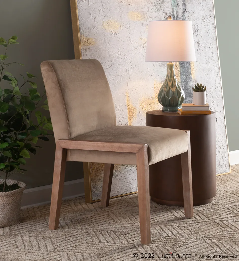 Dobester II Brown Side Chair, Set of 2 - Thumbnail - Image 6