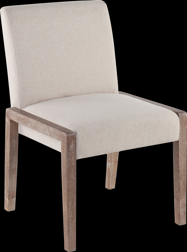 Dobester II Cream Side Chair, Set of 2 - Thumbnail - Image 3