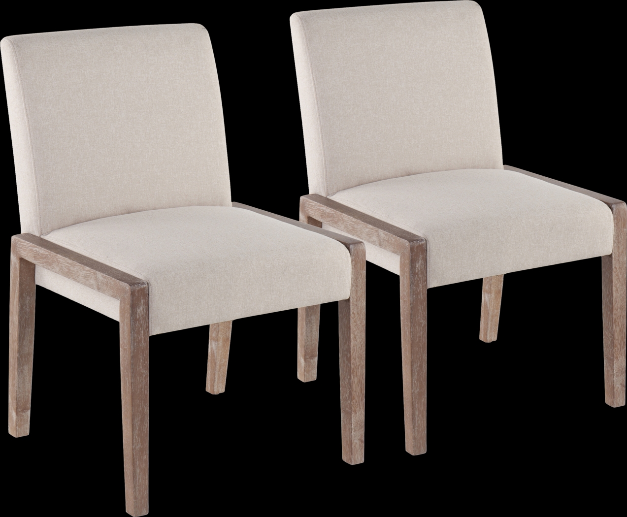 Dobester II Cream Side Chair, Set of 2 - Thumbnail - Image 1