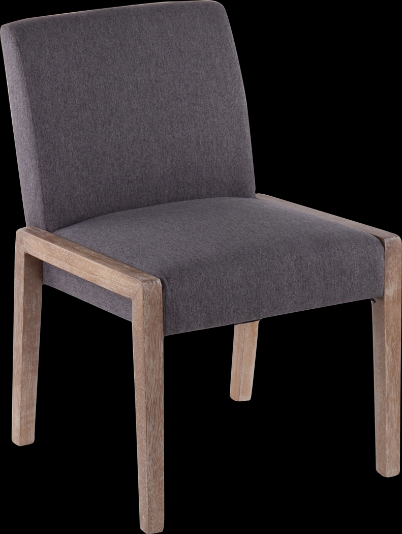 Dobester II Gray Side Chair, Set of 2 - Thumbnail - Image 2