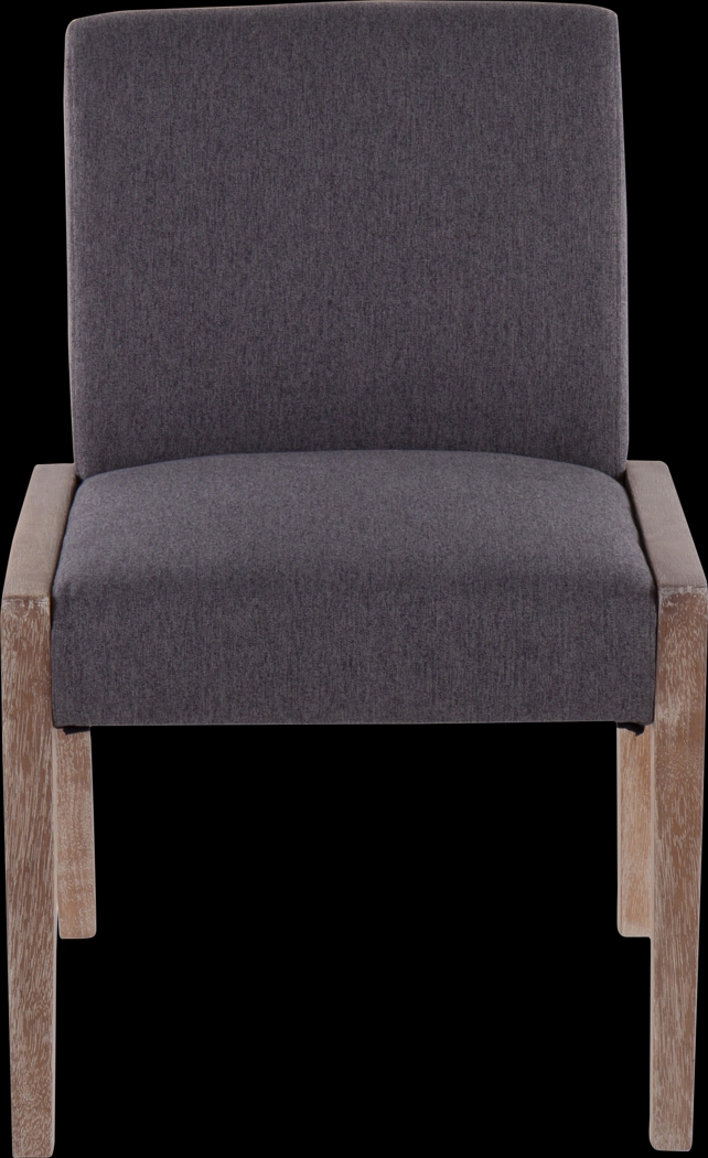 Dobester II Gray Side Chair, Set of 2 - Thumbnail - Image 4