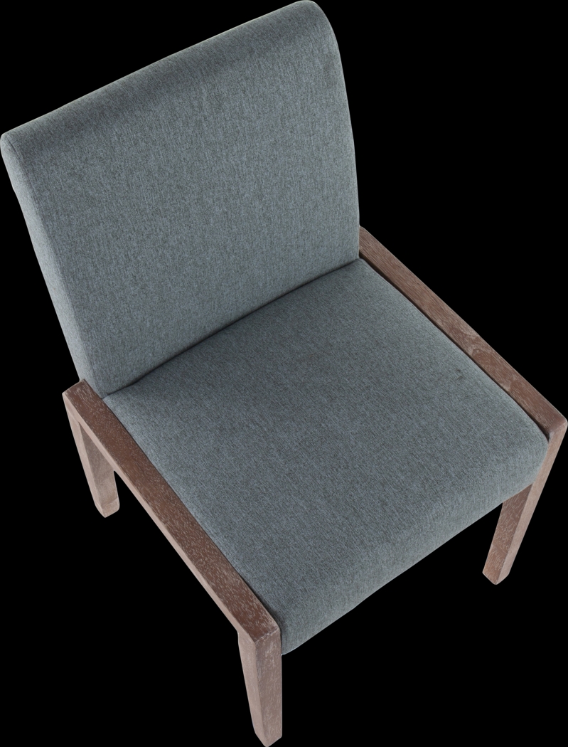 Dobester II Light Teal Side Chair, Set of 2 - Thumbnail - Image 3