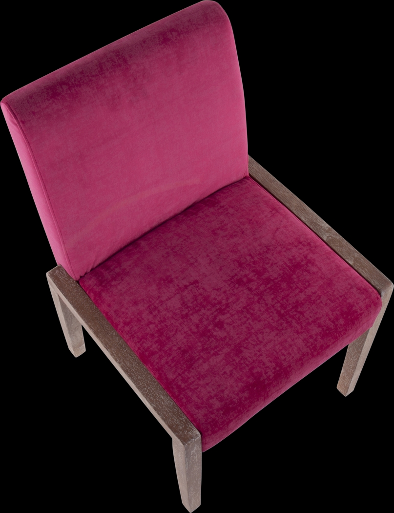 Dobester II Pink Side Chair, Set of 2 - Thumbnail - Image 4