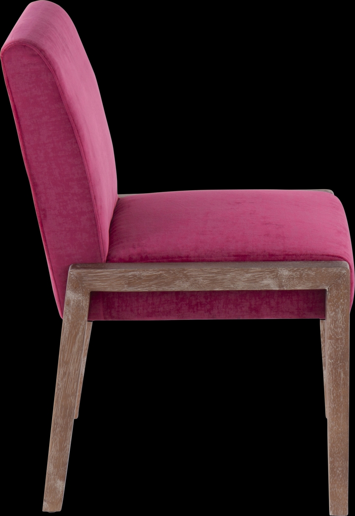 Dobester II Pink Side Chair, Set of 2 - Thumbnail - Image 6