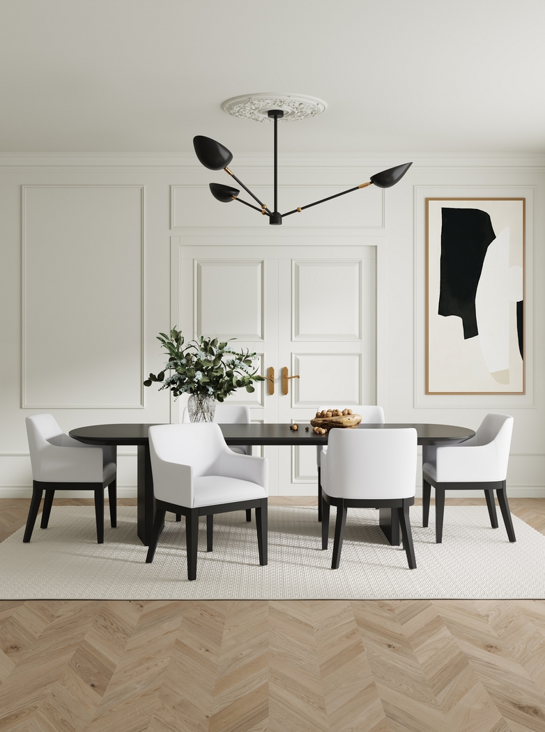 Doescher Cream Arm Chair - Thumbnail - Image 2