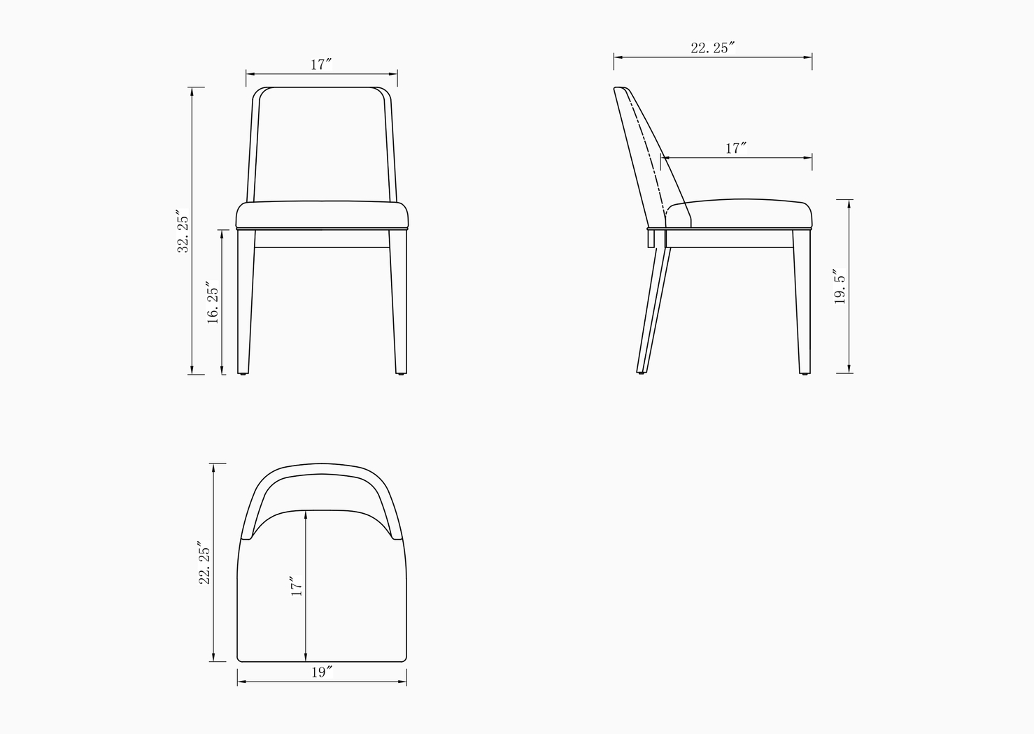 Doescher Cream Dining Chair, Set of 2 - Thumbnail - Image 10
