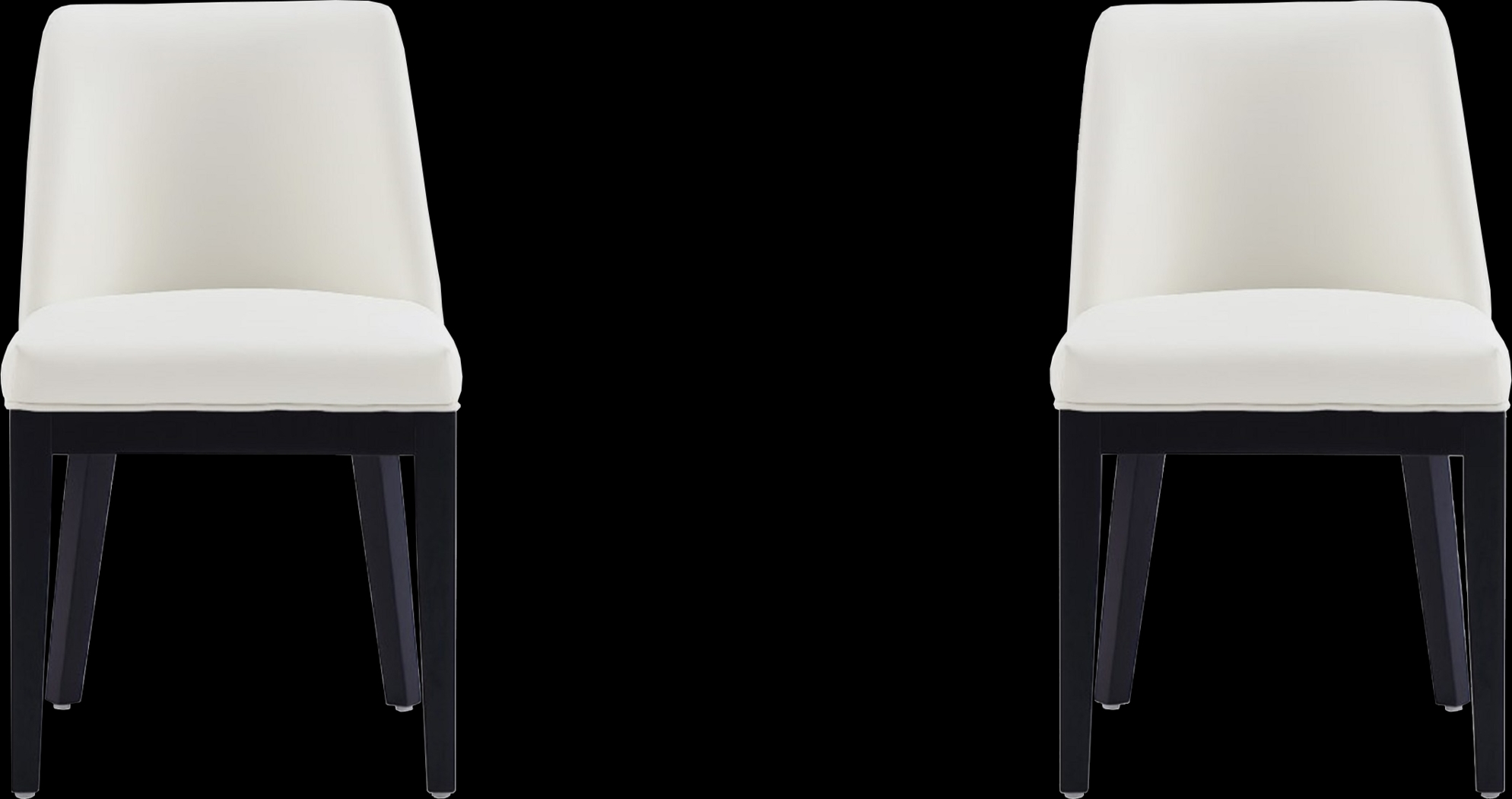 Doescher Cream Dining Chair, Set of 2 - Thumbnail - Image 1