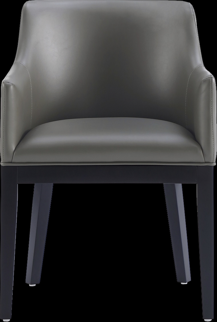 Doescher Gray Arm Chair - Thumbnail - Image 3