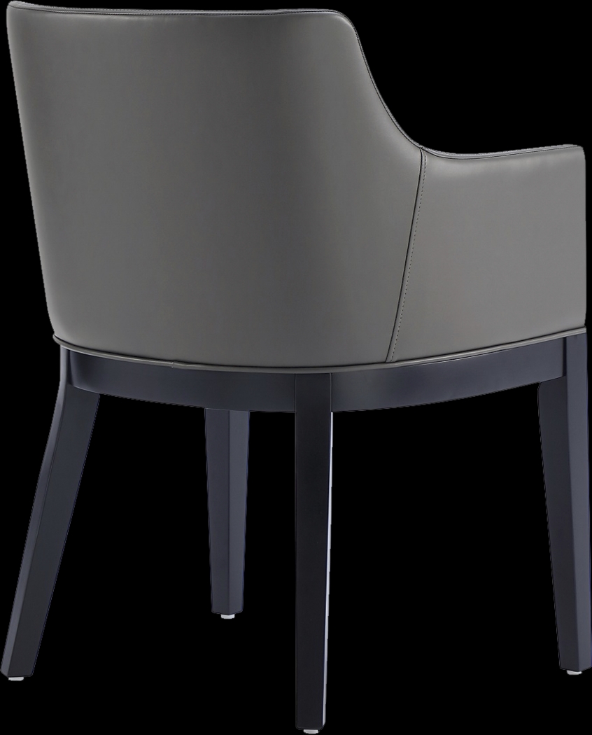 Doescher Gray Arm Chair - Thumbnail - Image 5