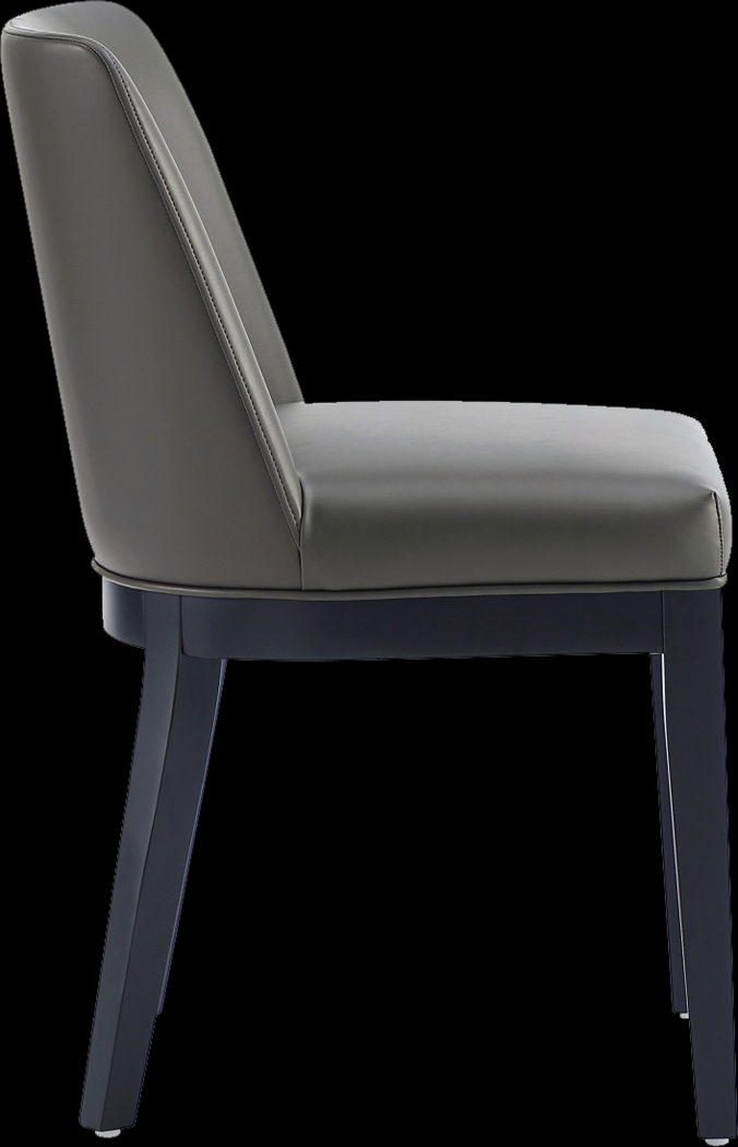 Doescher Gray Dining Chair, Set of 2 - Thumbnail - Image 4