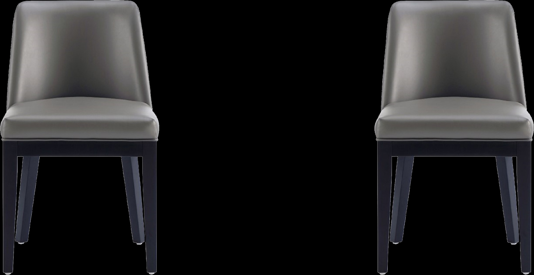 Doescher Gray Dining Chair, Set of 2 - Thumbnail - Image 1