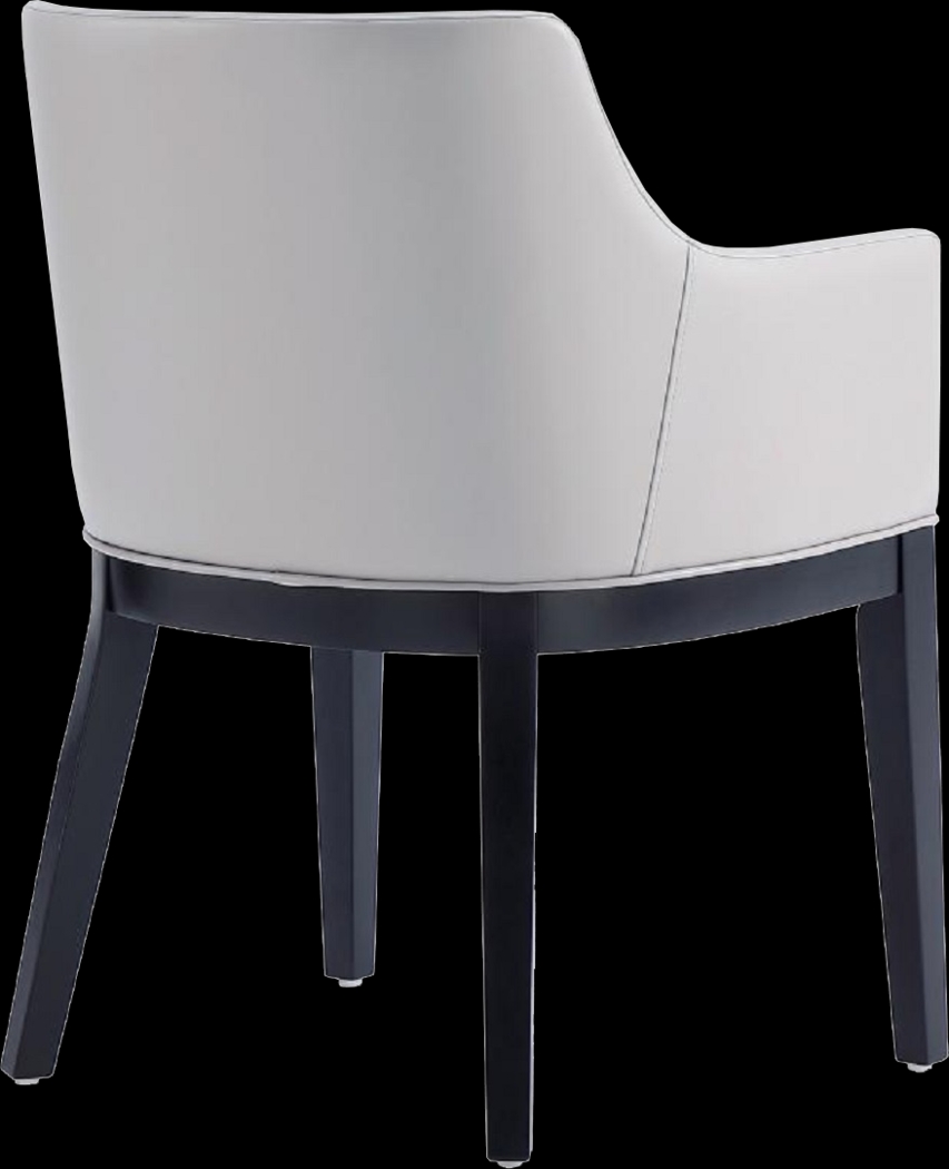 Doescher Light Gray Arm Chair - Thumbnail - Image 5