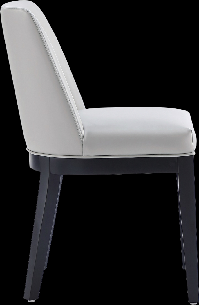 Doescher Light Gray Dining Chair, Set of 2 - Thumbnail - Image 4