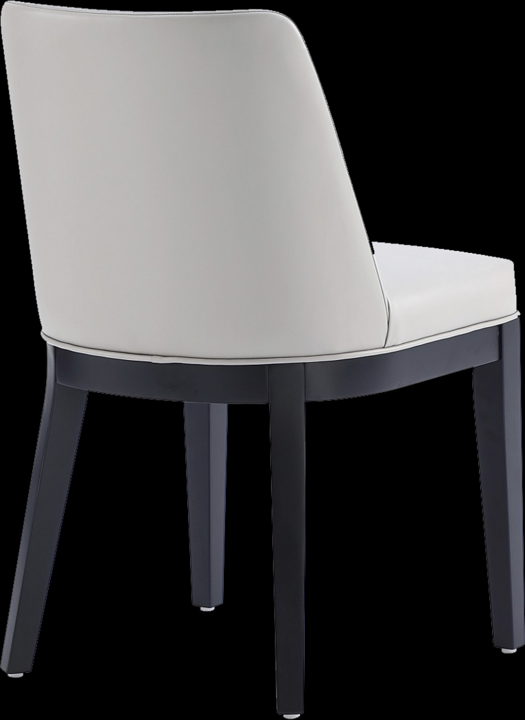 Doescher Light Gray Dining Chair, Set of 2 - Thumbnail - Image 5
