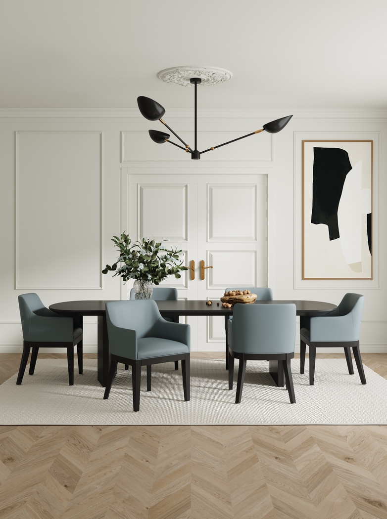 Doescher Pewter Arm Chair - Thumbnail - Image 2