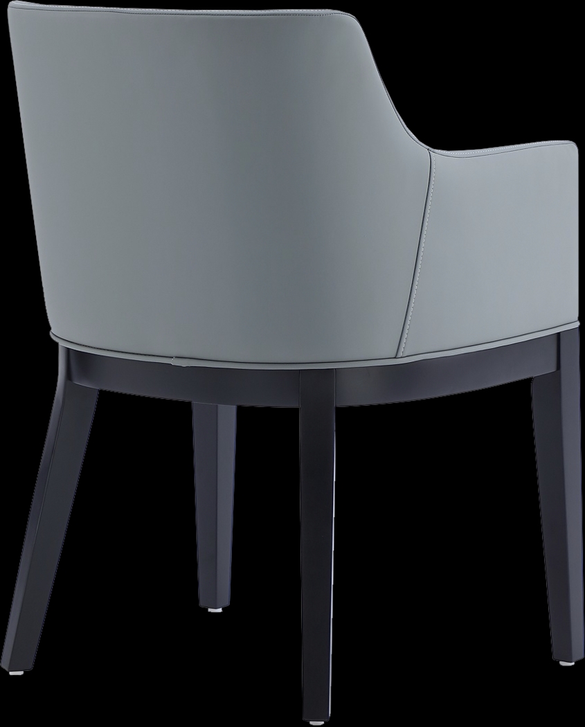 Doescher Pewter Arm Chair - Thumbnail - Image 5