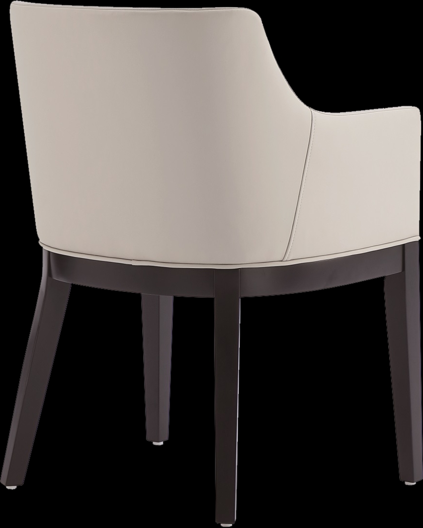 Doescher Stone Gray Arm Chair - Thumbnail - Image 5