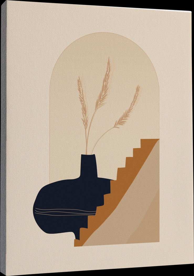 Dogone Cream Canvas Wall Art - Thumbnail - Image 1