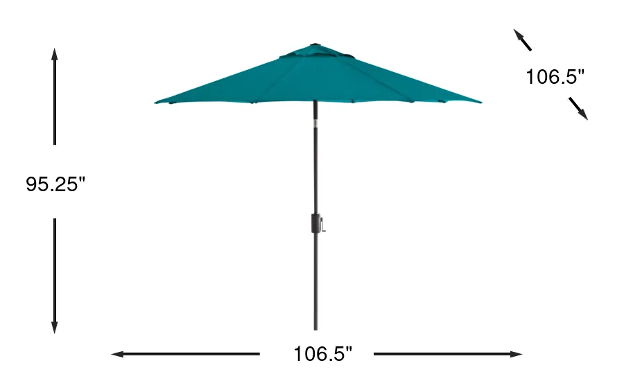 Dimension Image. Please refer to the Dimension Tab on this page for dimension details.