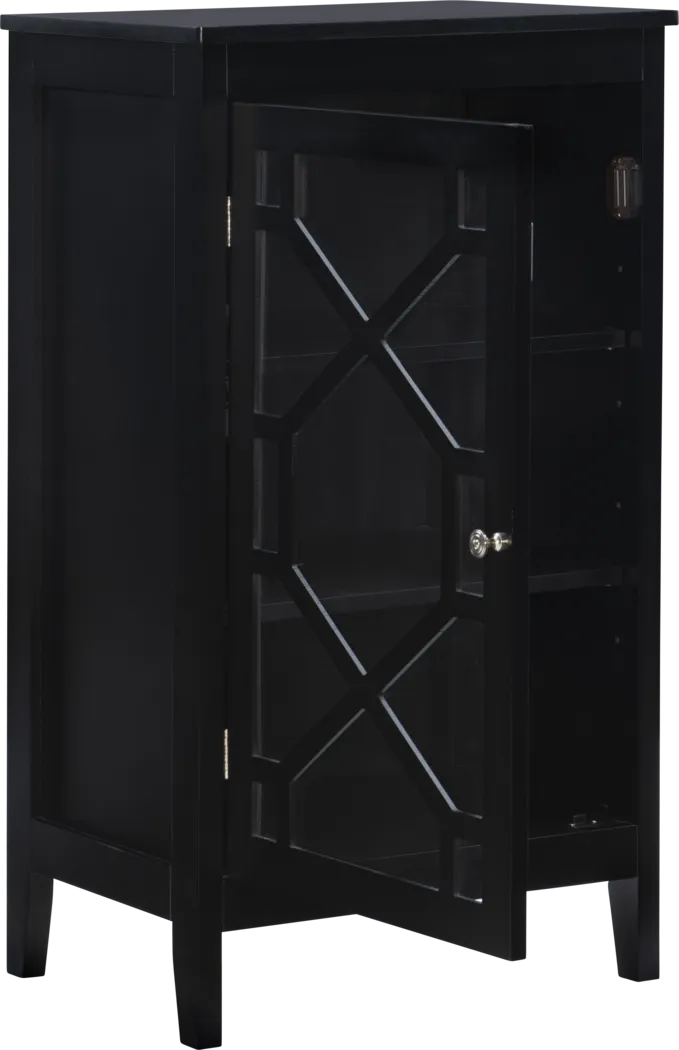 Dokuru Black Accent Cabinet, Small - Thumbnail - Image 13