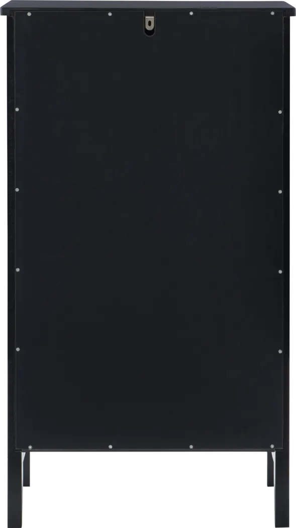 Dokuru Black Accent Cabinet, Small - Thumbnail - Image 15
