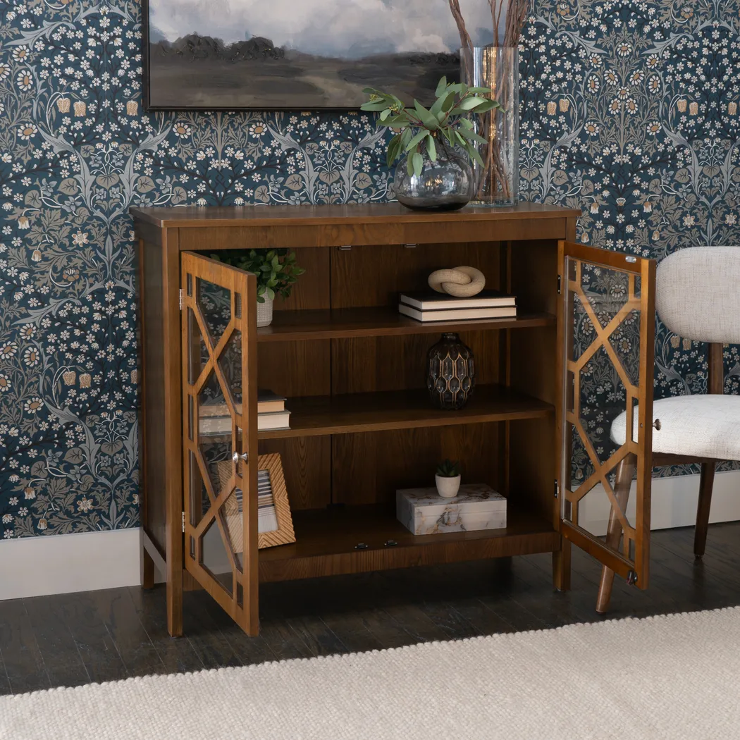 Dokuru Brown Accent Cabinet - Thumbnail - Image 2