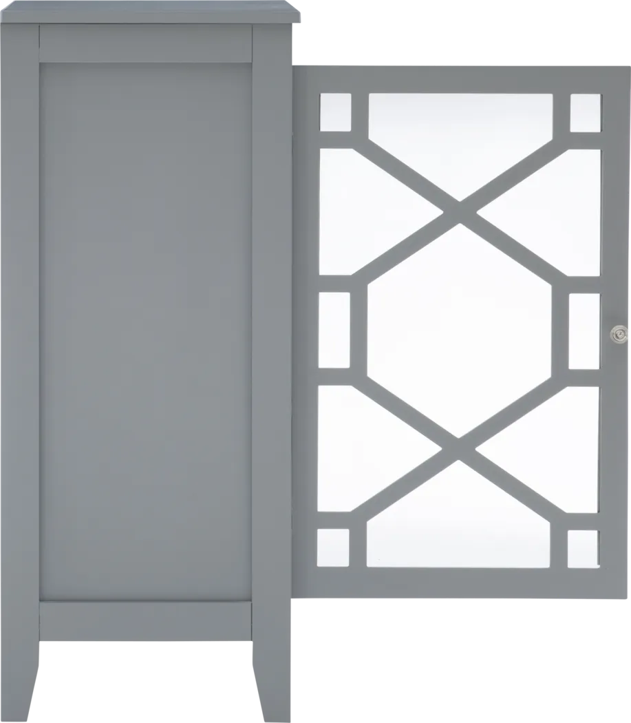 Dokuru Gray Accent Cabinet, Small - Thumbnail - Image 12