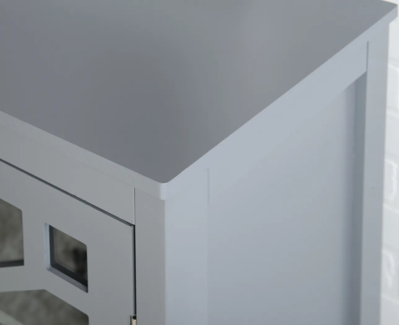 Dokuru Gray Accent Cabinet, Small - Thumbnail - Image 9
