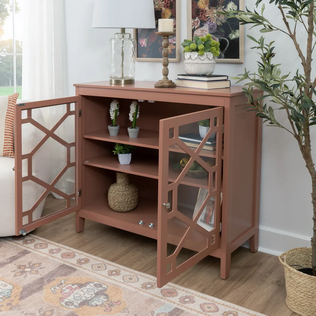 Dokuru Terracotta Accent Cabinet - Thumbnail - Image 3